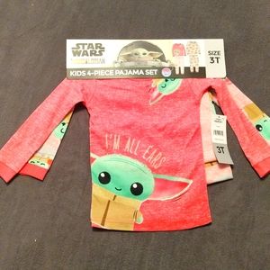 Star Wars 4 piece pj set